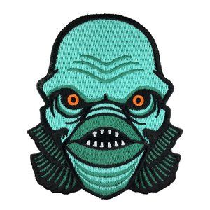 Lagoon Creature Embroidered Patch